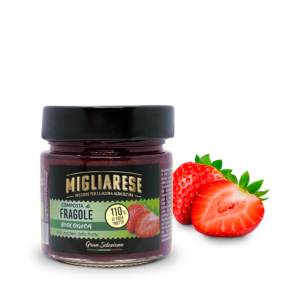 Composta di Fragole Biologica 280g <br>Migliarese