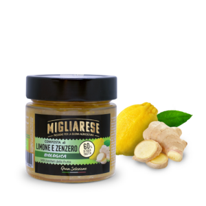 Composta di Limoni e Zenzero Biologica 280g <br>Migliarese
