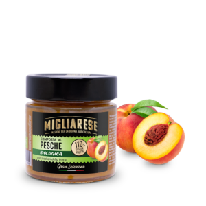 Composta di Pesche Biologica 280g <br>Migliarese