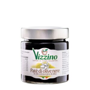 Patè di Olive Nere <br>212ml (190g) <br>Vizzino