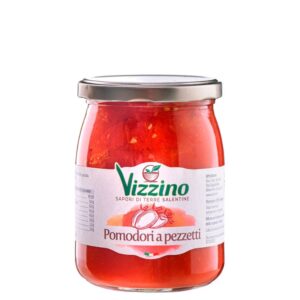 Pomodori a Pezzetti <br>580ml (540g) <br>Vizzino